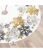Base de sapin de Noël en vinyle Magia multicolore - D.90 cm