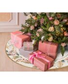 Base de sapin de Noël en vinyle Fantasía multicolore - D.90 cm