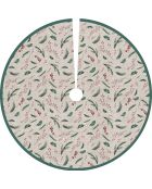Base de sapin de Noël en vinyle Evergreen multicolore - D.90 cm