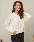 Pull Agathe beige