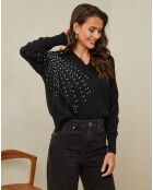 Pull Agathe noir