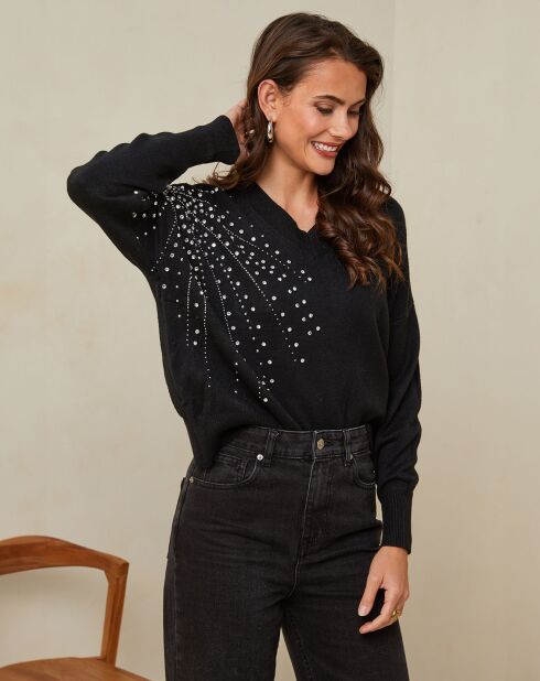 Pull Agathe noir