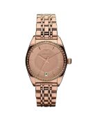 Montre Femme en Acier rose doré
