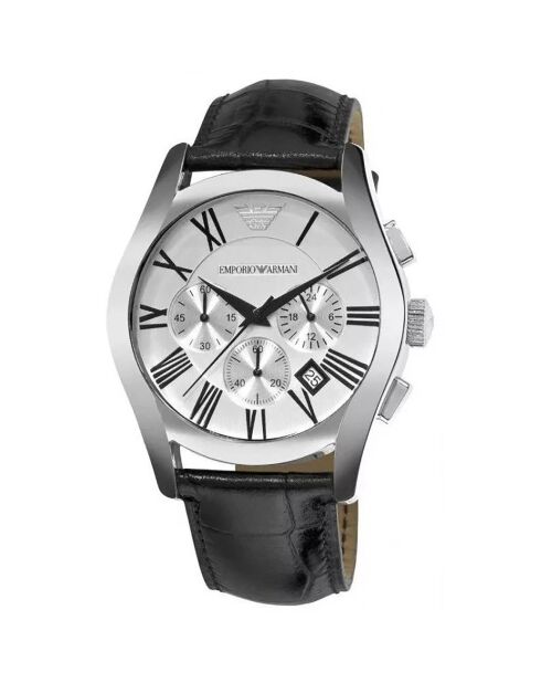Montre Homme en Cuir noire