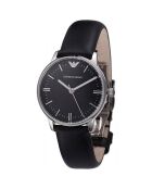 Montre Homme en Cuir noire