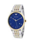 Montre Homme en Acier argenté/doré