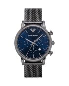Montre Homme en Acier noire