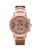 Montre Homme en Acier rose doré