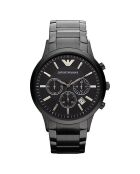 Montre Homme en Acier noire