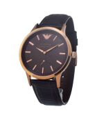 Montre Homme en Cuir marron