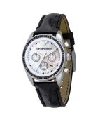 Montre Femme en Cuir marron foncé