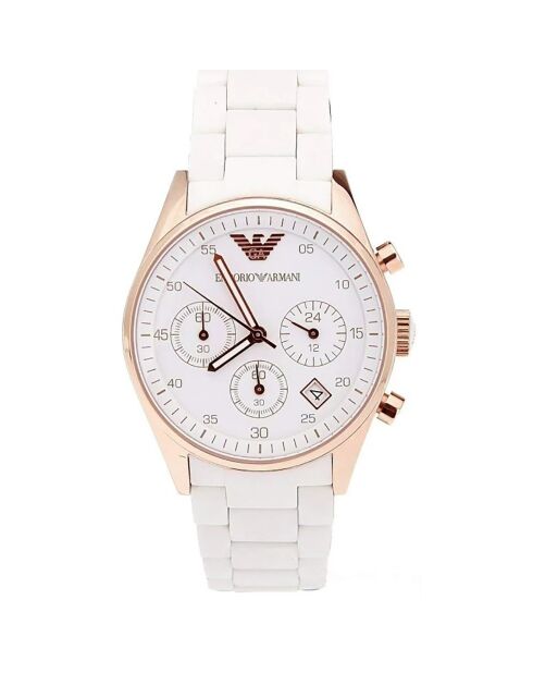 Montre Homme en Acier blanche