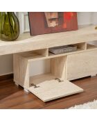 Meuble TV Enclave travertin - 180x50x31.3 cm