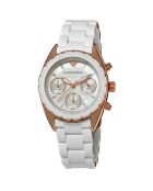 Montre Femme en Acier blanche