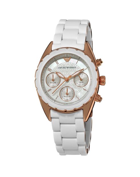 Montre Femme en Acier blanche