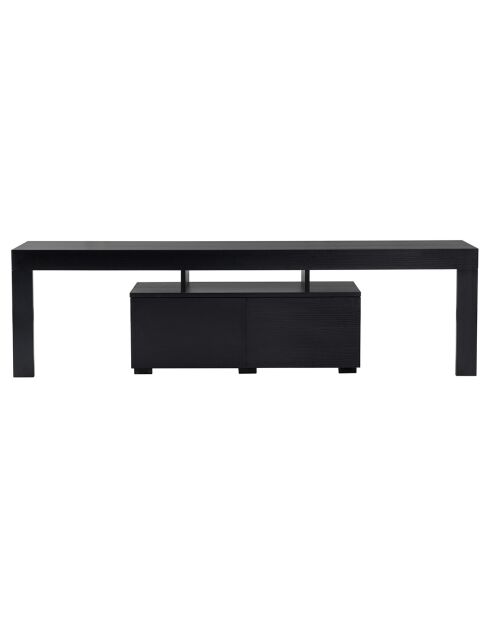 Meuble TV Enclave noir - 180x50x31.3 cm