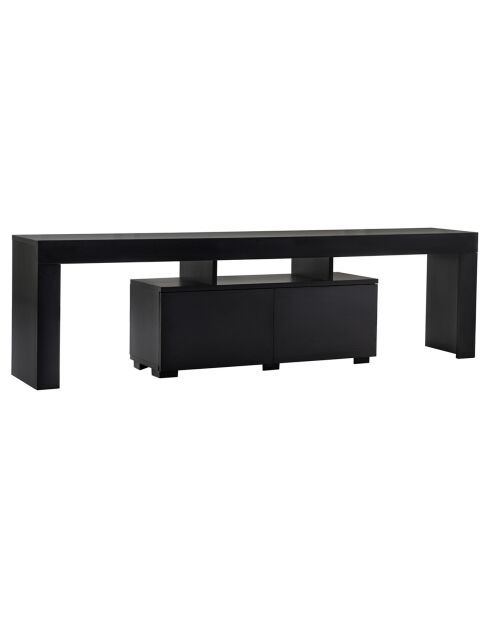 Meuble TV Enclave noir - 180x50x31.3 cm