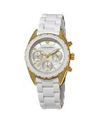 Montre Femme en Acier blanche