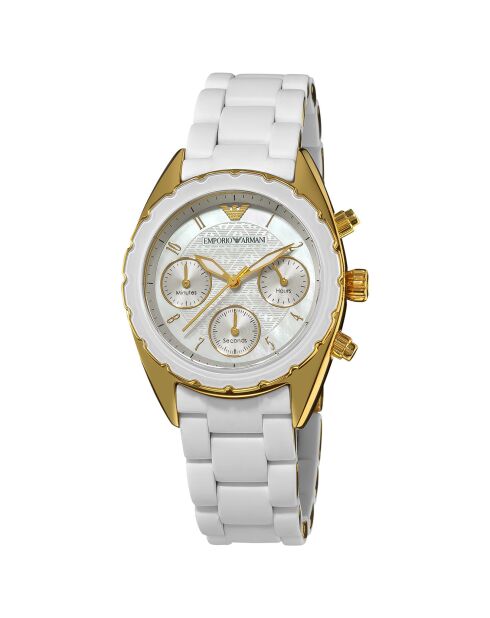 Montre Femme en Acier blanche