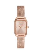 Montre Femme en Acier rose doré