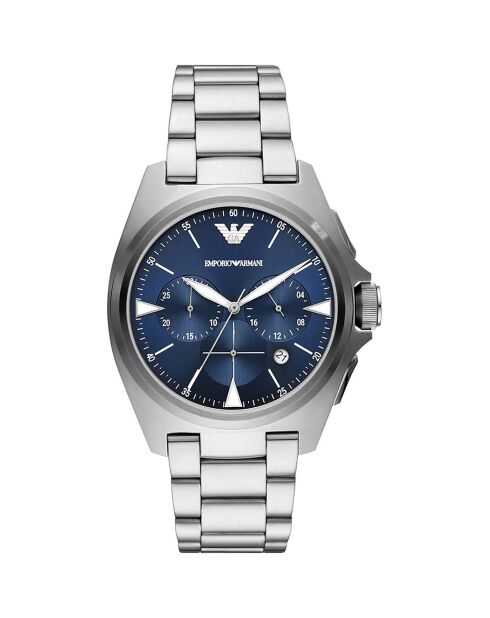 Montre Homme en Acier argentée