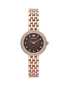 Montre Femme en Acier rose doré