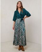 Robe Yasmine verte