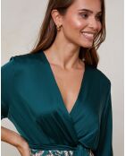 Robe Yasmine verte