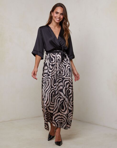Robe Yasmine noire