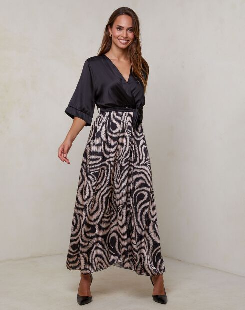 Robe Yasmine noire