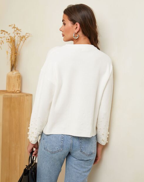 Pull Assia blanc