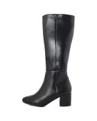 Bottes Romane noires - Talon 6 cm