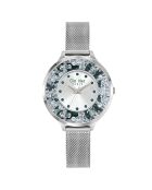 Montre Femme en Acier argentée