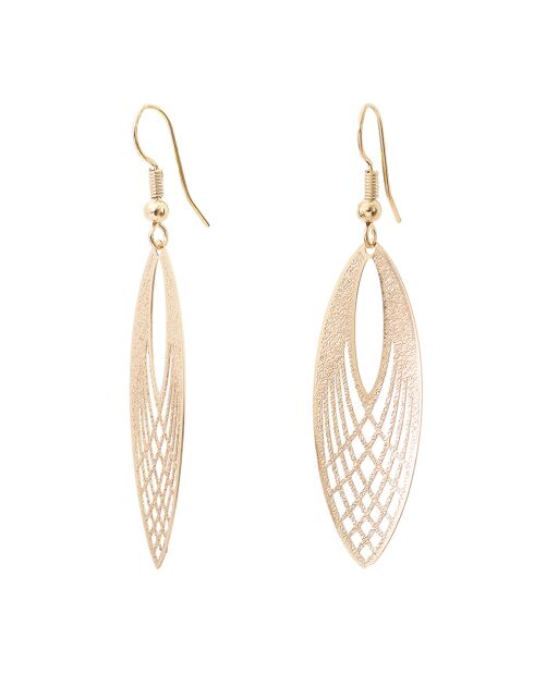 Boucles d'oreilles en Métal doré