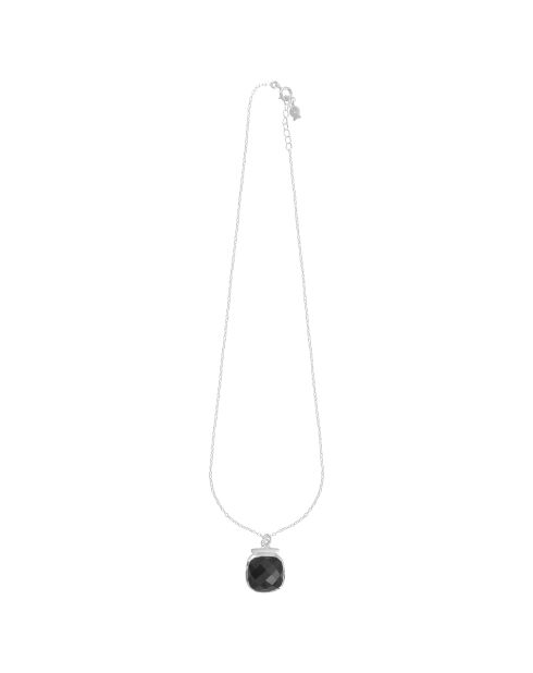 Collier en Argent & Onyx