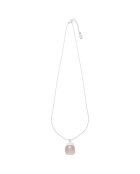 Collier en Argent & Quartz rose