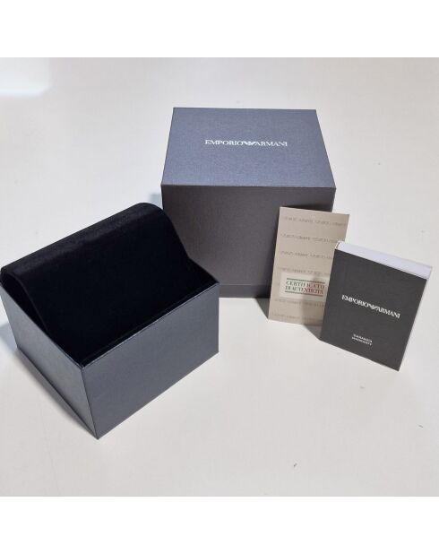 Montre Homme en Cuir bleue