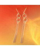 Boucles d'oreilles Sana or jaune