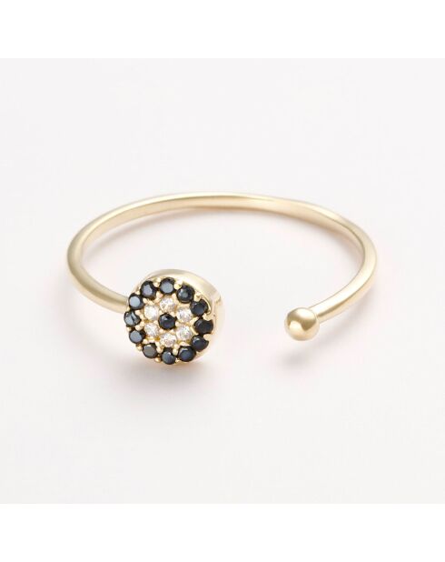 Bague Aurore Zircone or jaune