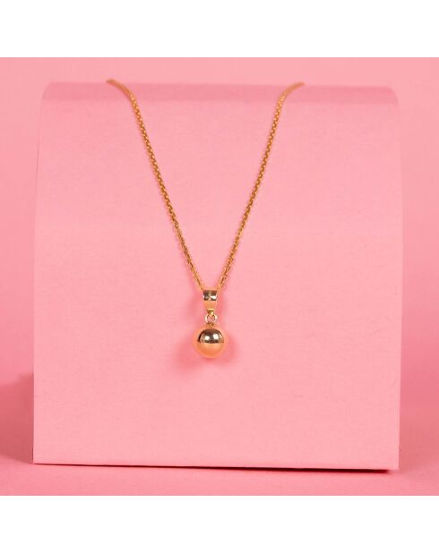 Pendentif Mon tout or jaune