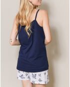 Pyjama Einat bleu marine