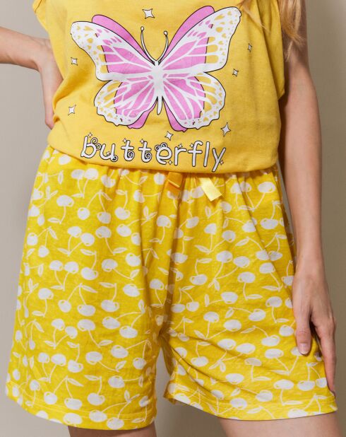 Pyjama Leor jaune