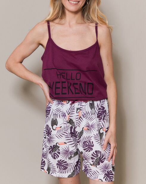 Pyjama Liba violet