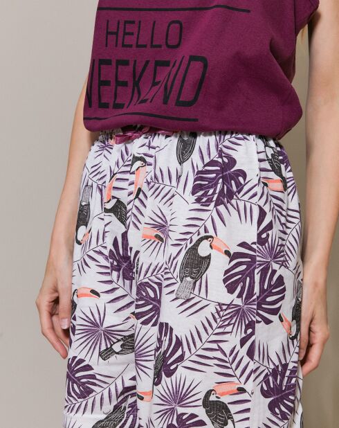 Pyjama Liba violet