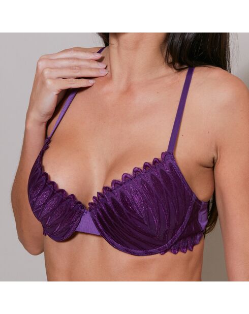 Soutien-gorge paddé Lovy violet