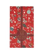 Calendrier de l'avent Photophores & Bougies Parfumées rouge - 21.7x37x4.2 cm