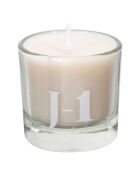 Calendrier de l'après 8 bougies parfumées blanc/doré/gris - 4.6x4.6x4.6 cm