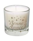 Calendrier de l'après 8 bougies parfumées blanc/doré/gris - 4.6x4.6x4.6 cm