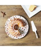 Plat & Pelle à tarte  multicolore - 30x2x30 cm