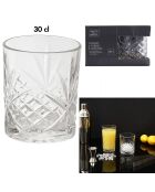 4 Verres Cocktail transparents - D.8,2 cm